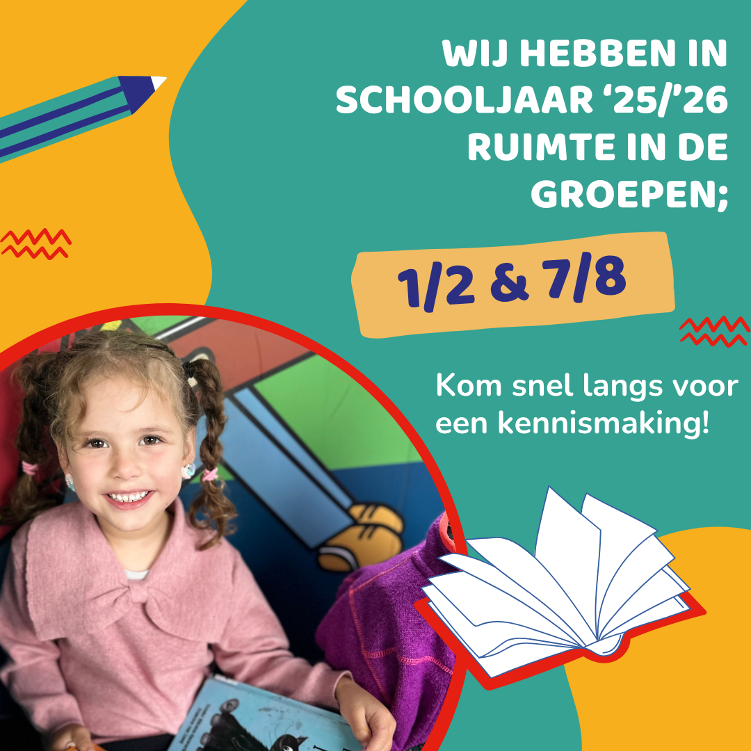 We hebben ruimte in de groepen (1)
